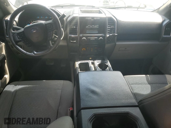 2015 Ford F-150 XL with VIN 1FTEW1CP0FFC58687, listed as a Copart auction lot 55101825 with 107,942 mi miles and Salvage Title. Bid and sale history available at DreamBid. Image 8.