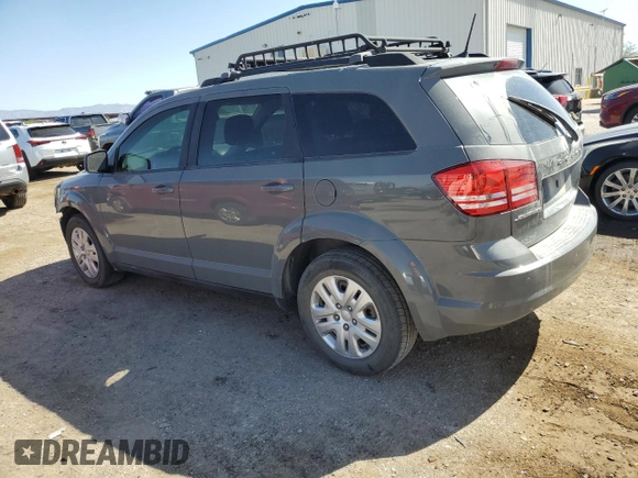 2020 Dodge Journey SE Value with VIN 3C4PDCAB1LT274125, listed as a Copart auction lot 52180775 with 67,928 mi miles and Salvage Title. Bid and sale history available at DreamBid. Image 2.