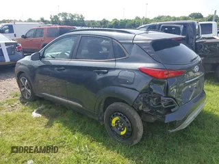 2019 Hyundai Kona Limited with VIN KM8K33A51KU384244, listed as a IAAI auction lot 42779449 with 61,195 mi miles and . Bid and sale history available at DreamBid. Image 14.