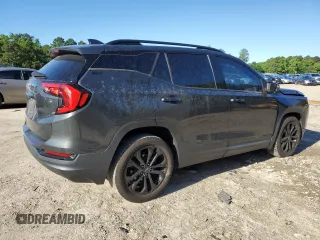 2020 GMC Terrain SLT with VIN 3GKALPEV9LL191177, listed as a Copart auction lot 57800395 with 69,400 mi miles and Salvage title. Bid and sale history available at DreamBid. Image 3.