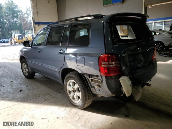 2002 Toyota Highlander with VIN JTEHF21A820071269, listed as a Copart auction lot 81246064 with 210,249 mi miles and Salvage Title. Bid and sale history available at carsss.com. Image 2.