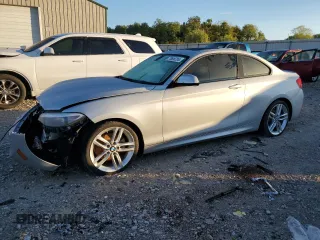 2016 BMW 2 Series 228i with VIN WBA1F5C57GV343907, listed as a Copart auction lot 70606704 with 107,211 mi miles and Salvage title. Bid and sale history available at DreamBid. Image 1.