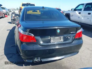 2007 BMW 5 Series 530i with VIN WBANE73517CM44520, listed as a IAAI auction lot 41840677 with 159,409 mi miles. Bid and sale history available at carsss.com. Image 16.