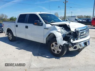 2012 Ford F-150 XL with VIN 1FTEW1CM2CFC06897, listed as a IAAI auction lot 41641309 with 123,853 mi miles. Bid and sale history available at carsss.com. Image 1.