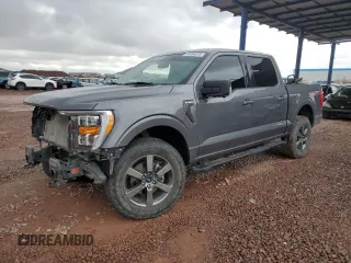 2022 Ford F-150 XL with VIN 1FTFW1E50NKD51554, listed as a Copart auction lot 48054025 with 40,898 mi miles and Salvage Title. Bid and sale history available at DreamBid. Image 1.