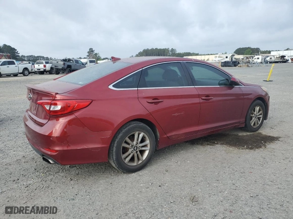 2015 Hyundai Sonata 2.4L SE with VIN 5NPE24AF0FH035921, listed as a Copart auction lot 51865845 with 216,749 mi miles and Clean Title. Bid and sale history available at carsss.com. Image 3.