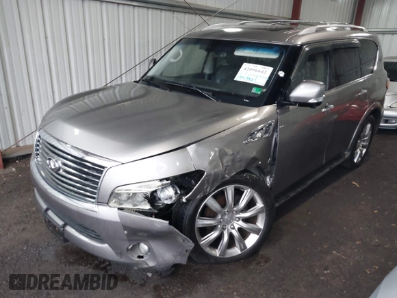 2012 Infiniti QX56 7-passenger z VIN JN8AZ2NE4C9020217, wystawiony jako IAAI lot #42096642 z przebiegiem 155 992 mil mil oraz . Historia ofert i sprzedaży dostępna na DreamBid. Obrazek 2.