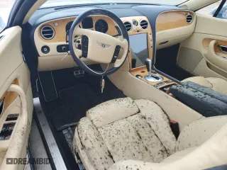 2007 Bentley Continental GT with VIN SCBDR33WX7C047167, listed as a Copart auction lot 74546784 with 0 mi miles and Salvage Title. Bid and sale history available at carsss.com. Image 8.