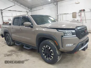2024 Nissan Frontier SV with VIN 1N6ED1EK8RN613989, listed as a IAAI auction lot 42310148 with 14,202 mi miles and . Bid and sale history available at DreamBid. Image 1.