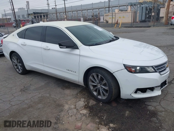 2015 Chevrolet Impala LT z VIN 2G1125S33F9193965, wystawiony jako IAAI lot #42427000 z przebiegiem 185 530 mil mil oraz . Historia ofert i sprzedaży dostępna na DreamBid. Obrazek 1.