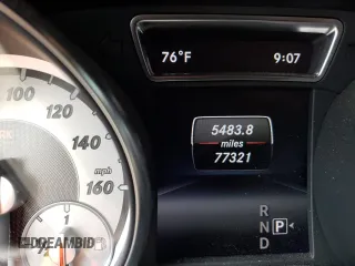 2015 Mercedes-Benz CLA 250 with VIN WDDSJ4GB7FN206874, listed as a Copart auction lot 47319612 with 77,321 mi miles and . Bid and sale history available at DreamBid. Image 8.