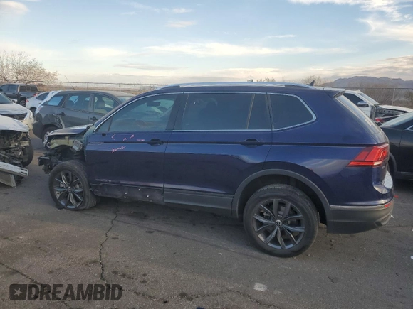 2022 Volkswagen Tiguan SE z VIN 3VV3B7AX3NM147401, wystawiony jako Copart lot #41983715 z przebiegiem 30 728 mil mil oraz Szkoda całkowita • Salvage title. Historia ofert i sprzedaży dostępna na DreamBid. Obrazek 2.