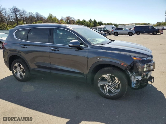 2023 Hyundai Santa Fe SEL with VIN 5NMS2DAJ8PH600048, listed as a Copart auction lot 71063524 with 25,812 mi miles and Salvage Title. Bid and sale history available at carsss.com. Image 4.