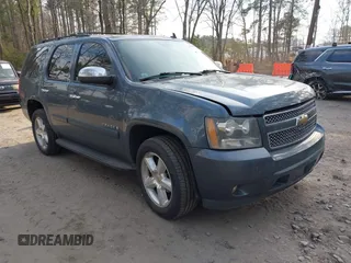 2008 Chevrolet Tahoe 3LT with VIN 1GNFK130X8J173589, listed as a IAAI auction lot 41664172 with 212,081 mi miles and . Bid and sale history available at DreamBid. Image 1.