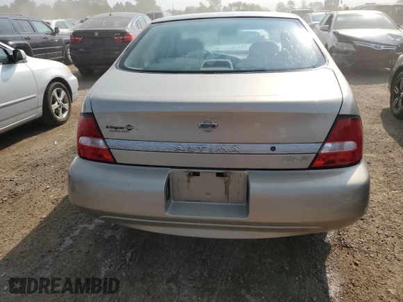 2000 Nissan Altima GXE with VIN 1N4DL01A2YC151762, listed as a Copart auction lot 70618594 with 0 mi miles and Salvage Title. Bid and sale history available at carsss.com. Image 6.