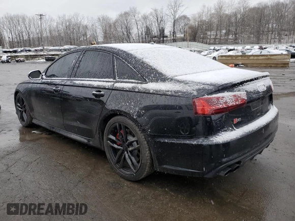 2018 Audi S6 Premium Plus z VIN WAUFFAFC9JN037615, wystawiony jako Copart lot #85506084 z przebiegiem 76 456 mil mil oraz Szkoda całkowita • Salvage title. Historia ofert i sprzedaży dostępna na DreamBid. Obrazek 2.