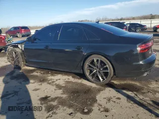 2016 Audi S8 Plus with VIN WUAJ5AFD4GN900308, listed as a Copart auction lot 43909715 with 84,166 mi miles and Salvage Title. Bid and sale history available at carsss.com. Image 2.
