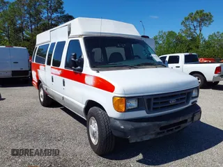 2006 Ford Econoline Cargo with VIN 1FTNS24W36DB38272, listed as a IAAI auction lot 41542894 with 211,370 mi miles. Bid and sale history available at carsss.com. Image 6.