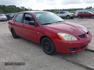 2004 Mitsubishi Lancer ES with VIN JA3AJ26E04U011531, listed as a IAAI auction lot 42401707 with 181,125 mi miles and . Bid and sale history available at DreamBid. Image 1.