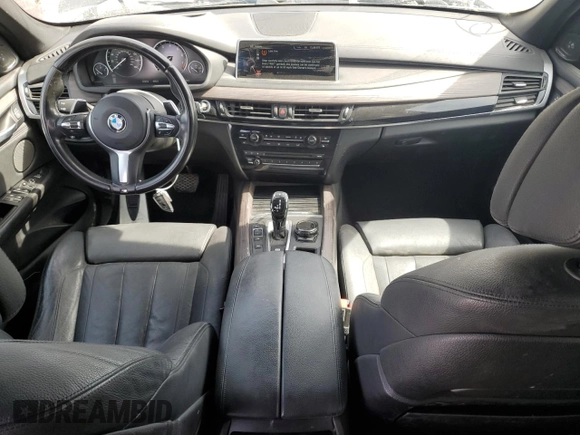 2016 BMW X5 xDrive50i with VIN 5UXKR6C50G0J80761, listed as a Copart auction lot 48823235 with 97,978 mi miles and Salvage Title. Bid and sale history available at carsss.com. Image 8.
