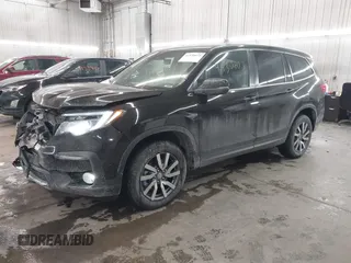 2021 Honda Pilot EX-L with VIN 5FNYF6H50MB092898, listed as a IAAI auction lot 41530673 with 28,505 mi miles. Bid and sale history available at carsss.com. Image 17.
