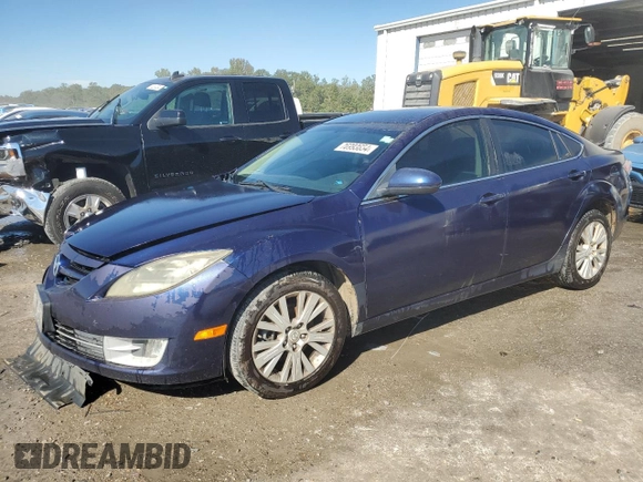 2010 Mazda 6 i Touring with VIN 1YVHZ8CH1A5M24973, listed as a Copart auction lot 76993654 with 196,759 mi miles and Salvage Title. Bid and sale history available at DreamBid. Image 1.