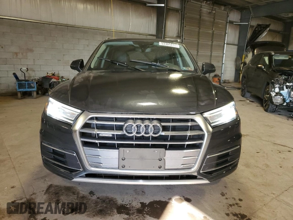 2019 Audi Q5 Premium with VIN WA1ANAFY8K2051689, listed as a Copart auction lot 53305245 with 29,980 mi miles and Salvage Title. Bid and sale history available at carsss.com. Image 5.