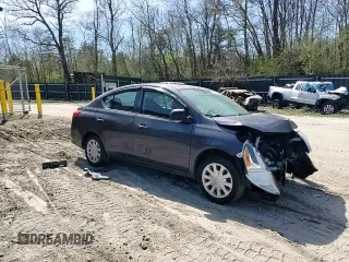 2015 Nissan Versa SV with VIN 3N1CN7AP4FL916133, listed as a Copart auction lot 55012905 with 102,026 mi miles and Salvage title. Bid and sale history available at DreamBid. Image 14.