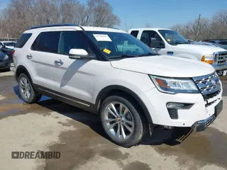 2018 Ford Explorer Limited with VIN 1FM5K8F82JGB08510, listed as a IAAI auction lot 41780565 with 164,381 mi miles and . Bid and sale history available at carsss.com. Image 1.