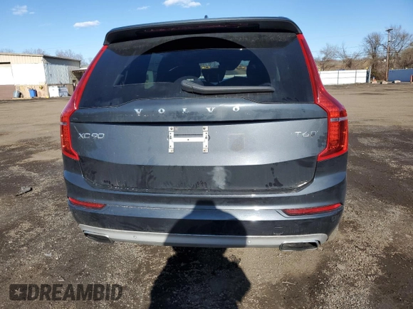 2021 Volvo XC90 Momentum with VIN YV4A22PK8M1704669, listed as a Copart auction lot 52486535 with 56,987 mi miles and Salvage title. Bid and sale history available at DreamBid. Image 6.