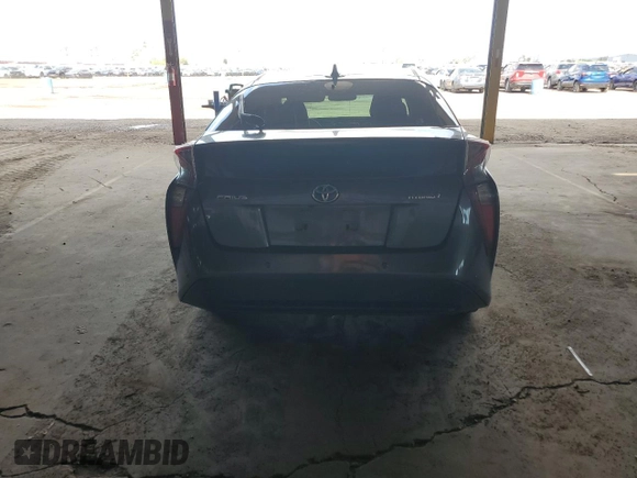 2017 Toyota Prius Two with VIN JTDKARFU9H3049566, listed as a Copart auction lot 60554675 with 129,231 mi miles and Salvage title. Bid and sale history available at DreamBid. Image 6.