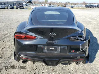 2020 Toyota GR Supra 3.0 with VIN WZ1DB4C0XLW025666, listed as a Copart auction lot 87545075 with 18,840 mi miles and Salvage Title. Bid and sale history available at carsss.com. Image 6.