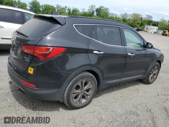 2014 Hyundai Santa Fe with VIN 5XYZUDLB3EG201098, listed as a Copart auction lot 58347205 with 130,610 mi miles and Salvage title. Bid and sale history available at DreamBid. Image 3.