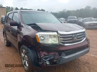 2012 Honda Pilot EX-L with VIN 5FNYF4H53CB080599, listed as a IAAI auction lot 41976159 with 100,595 mi miles and . Bid and sale history available at carsss.com. Image 1.