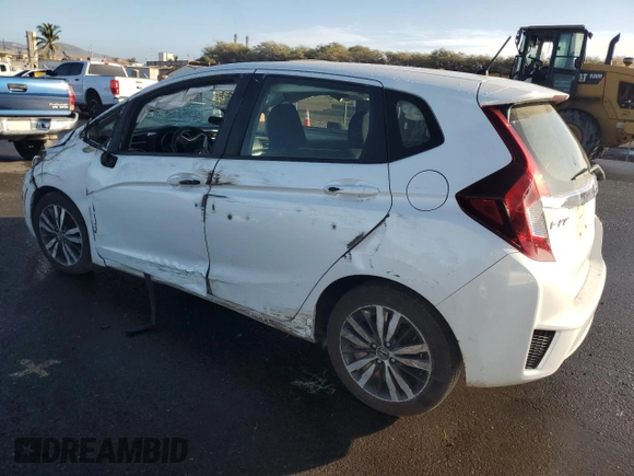 2017 Honda Fit EX with VIN JHMGK5H7XHS010668, listed as a Copart auction lot 87545555 with 54,452 mi miles and Salvage Title. Bid and sale history available at carsss.com. Image 2.