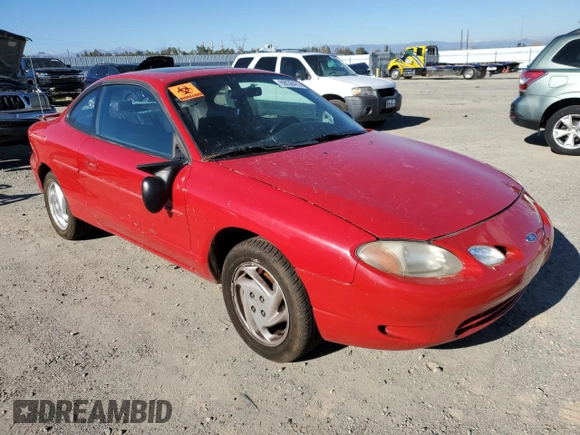2001 Ford Escort ZX2 with VIN 3FAFP11351R188266, listed as a Copart auction lot 89038475 with 96,043 mi miles and Clean Title. Bid and sale history available at carsss.com. Image 4.