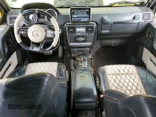 2015 Mercedes-Benz G-Class G 63 AMG with VIN WDCYC7DF1FX236619, listed as a Copart auction lot 44829485 with 120,469 mi miles and Salvage Title. Bid and sale history available at carsss.com. Image 8.