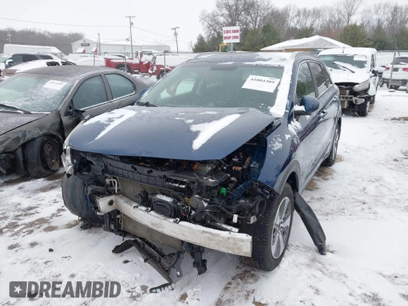 2019 Kia Niro LX with VIN KNDCB3LC5K5216561, listed as a IAAI auction lot 41004309 with 121,617 mi miles and . Bid and sale history available at DreamBid. Image 2.