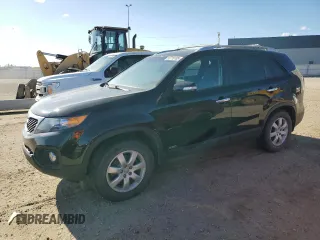 2012 Kia Sorento LX with VIN 5XYKTDA29CG257924, listed as a Copart auction lot 53716185 with 106,850 mi miles and Salvage Title. Bid and sale history available at carsss.com. Image 1.