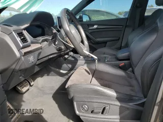 2018 Audi SQ5 Premium Plus with VIN WA1A4AFY3J2015507, listed as a Copart auction lot 75185954 with 71,386 mi miles and Salvage Title. Bid and sale history available at DreamBid. Image 7.