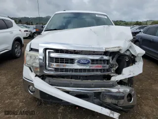 2013 Ford F-150 XL with VIN 1FTFW1CF5DFD27219, listed as a Copart auction lot 50928335 with 118,025 mi miles and Salvage Title. Bid and sale history available at carsss.com. Image 5.