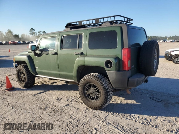 2006 Hummer H3 with VIN 5GTDN136068123874, listed as a Copart auction lot 81121104 with 214,735 mi miles and Clean Title. Bid and sale history available at carsss.com. Image 2.