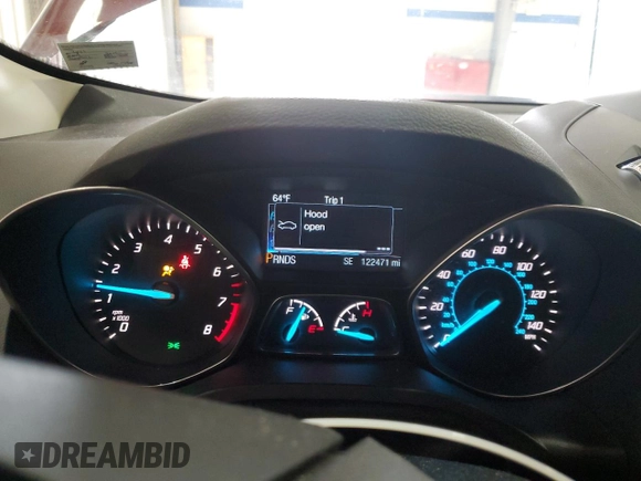 2014 Ford Escape Titanium with VIN 1FMCU9J90EUB52021, listed as a Copart auction lot 51445755 with 122,471 mi miles and Salvage Title. Bid and sale history available at DreamBid. Image 9.