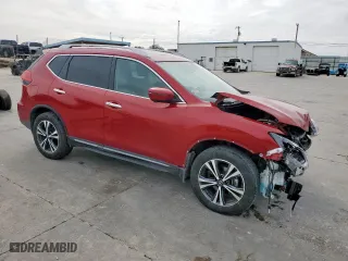2017 Nissan Rogue SL with VIN 5N1AT2MV8HC843723, listed as a Copart auction lot 48320125 with 91,864 mi miles and Salvage Title. Bid and sale history available at carsss.com. Image 4.
