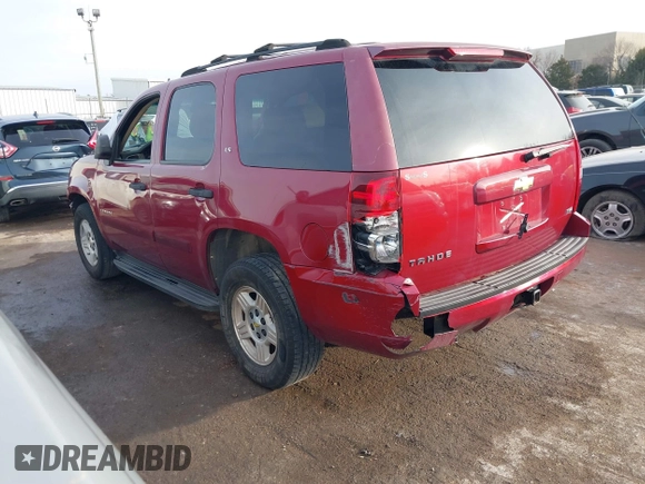 2007 Chevrolet Tahoe LT with VIN 1GNFC13007R275481, listed as a IAAI auction lot 41435767 with 183,818 mi miles and . Bid and sale history available at DreamBid. Image 3.