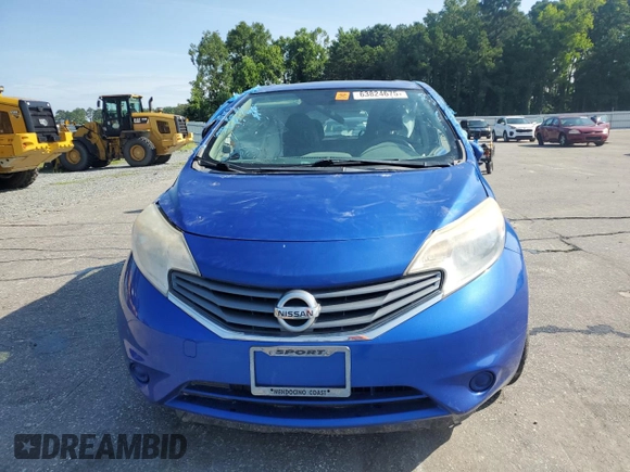 2016 Nissan Note S with VIN 3N1CE2CP3GL353335, listed as a Copart auction lot 63824675 with 119,089 mi miles and Clean title. Bid and sale history available at DreamBid. Image 5.