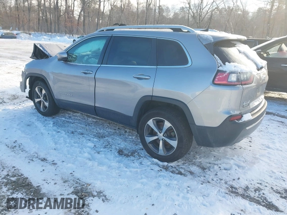 2019 Jeep Cherokee High Altitude z VIN 1C4PJMDX3KD342810, wystawiony jako IAAI lot #41382511 z przebiegiem 66 623 mil mil oraz . Historia ofert i sprzedaży dostępna na DreamBid. Obrazek 3.