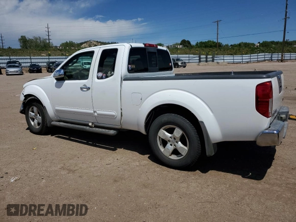 2007 Nissan Frontier SE with VIN 1N6AD06U57C410060, listed as a Copart auction lot 58255225 with 198,277 mi miles and Salvage title. Bid and sale history available at DreamBid. Image 2.