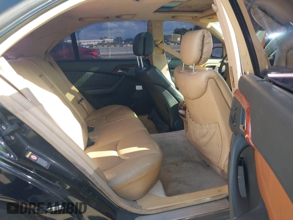 2001 Mercedes-Benz S 320/430/500 with VIN WDBNG70J71A157599, listed as a IAAI auction lot 41618783 with Not Provided miles and . Bid and sale history available at DreamBid. Image 8.