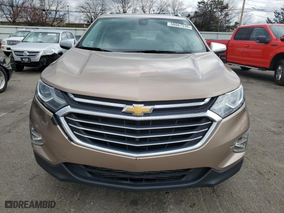 2018 Chevrolet Equinox Premier with VIN 2GNAXMEV5J6219290, listed as a Copart auction lot 50067235 with 69,387 mi miles and Salvage Title. Bid and sale history available at carsss.com. Image 5.